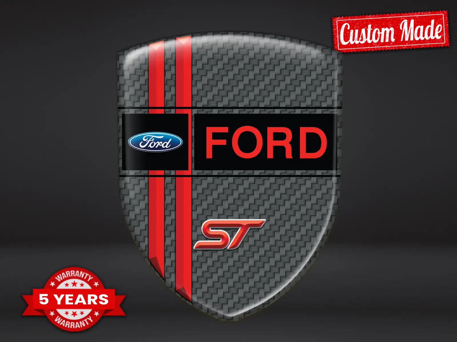 Ford Autosticker Sportlich Anpassbar Professionell